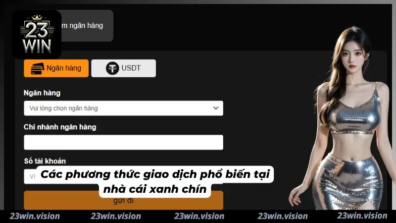 Các phương thức hướng dẫn nạp tiền nổi bật