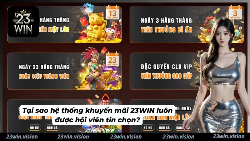 Sự uy tín của khuyến mãi 23WIN