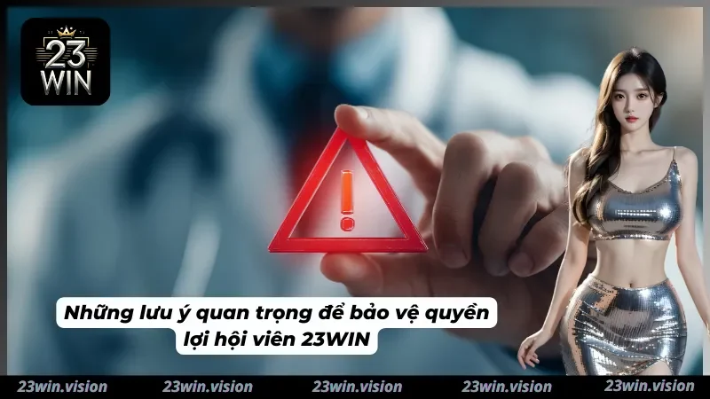 Lưu ý quan trọng để bảo vệ người chơi