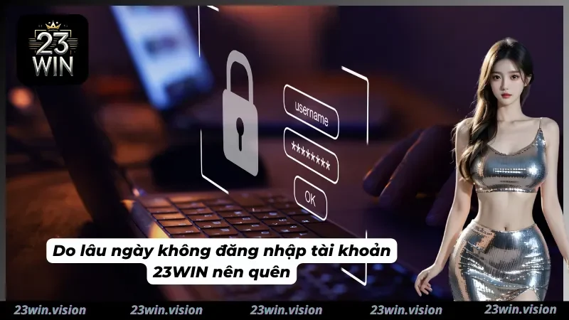 Quên pass 23WIN do lâu ngày không đăng nhập